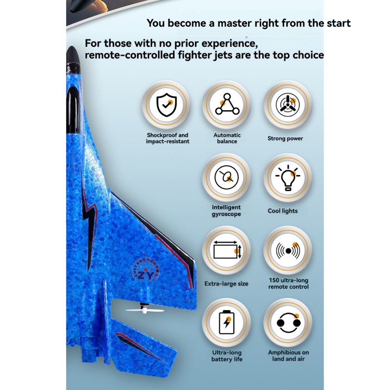 Outdoor Lighting Vendors - طائرة شراعية، طائرة مقاتلة رغوية، 320