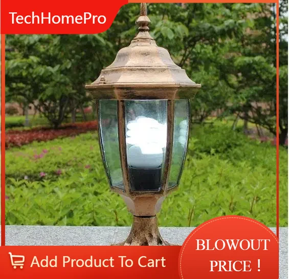 Outdoor Lighting Bronze - مصباح حديقة خارجي كلاسيكي عتيق من