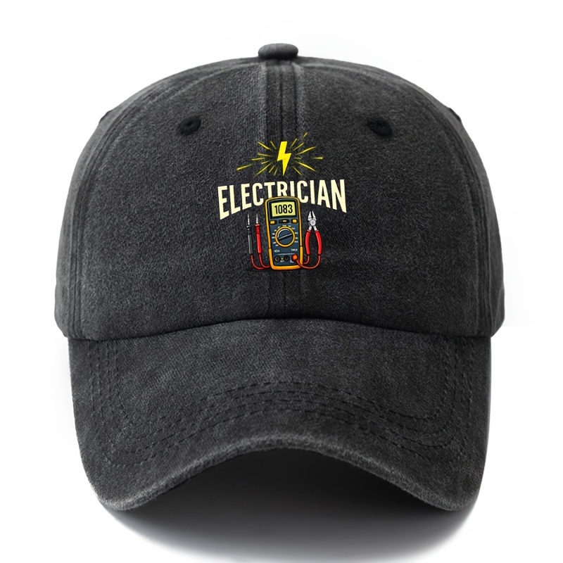 Outdoor Lighting Electrician - قبعة بيسبول أنيقة ومتعددة الاستخدامات للجنسين