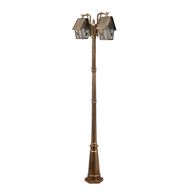 Outdoor Lighting Bronze - النمط الأوروبي المشهد مصباح الشارع في