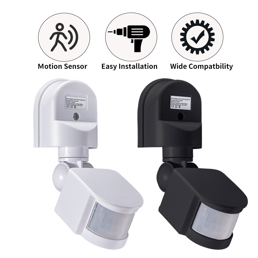 Outdoor Lighting For Steps - PIR محس حركة 220 فولت 110