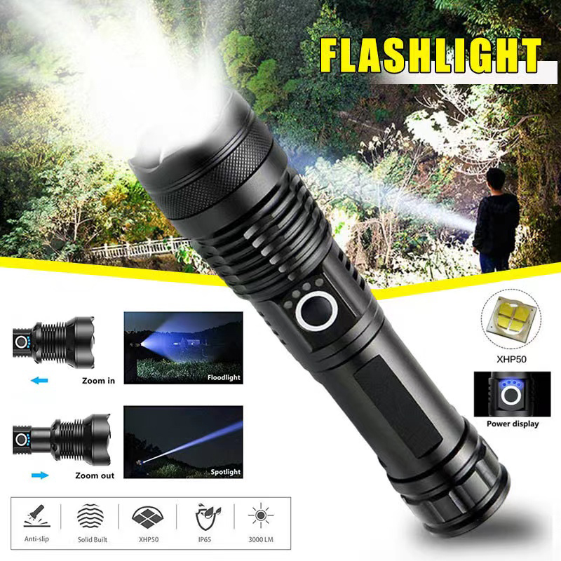 Outdoor Lighting Electric - عالية الطاقة XHP70 مصباح ليد جيب