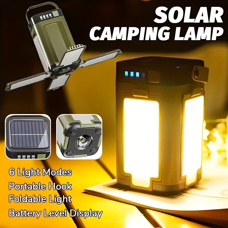 مصباح تخييم خارجي يعمل بالطاقة - مراجعة Outdoor Lighting Lamps وسعره