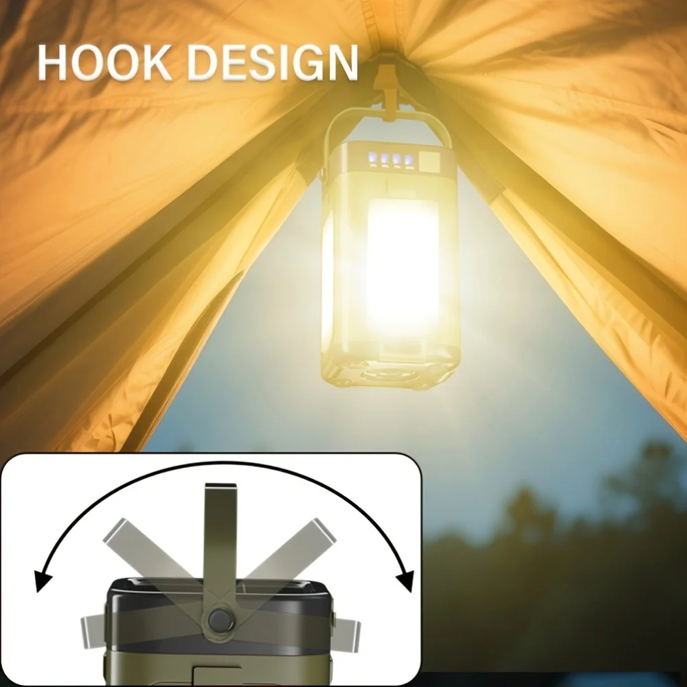 مصباح تخييم خارجي يعمل بالطاقة - مراجعة Outdoor Lighting Lamps وسعره