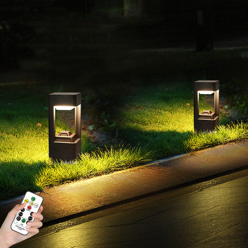 مصباح أرضي مضيء للساحات يعمل ب - مراجعة Outdoor Lighting Lamps وسعره