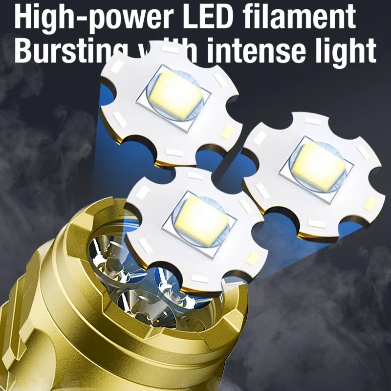 مصباح يدوي LED عالي الطاقة، بط - مراجعة Outdoor Lighting Battery Powered وسعره