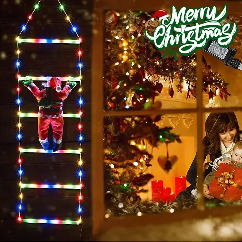 مصباح سلم LED لديكور عيد الميل - مراجعة Outdoor Lighting Strip وسعره