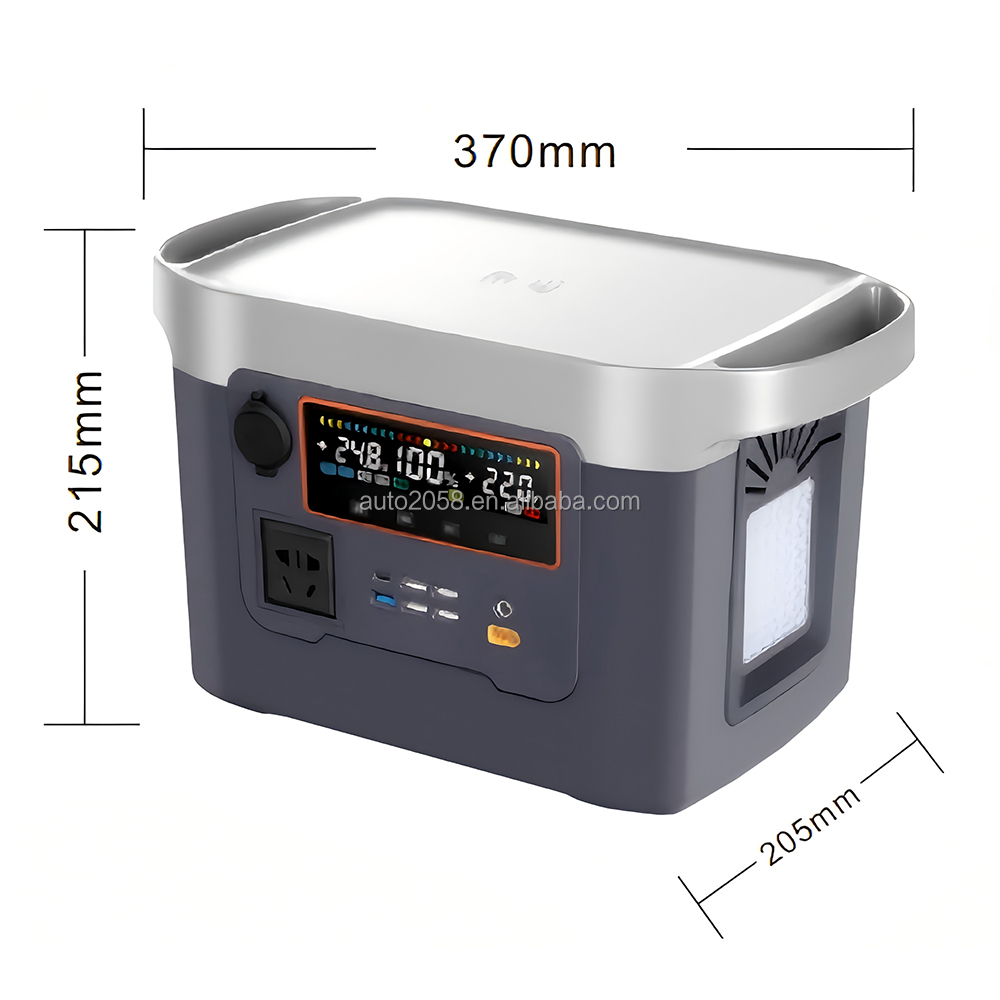 محطة طاقة محمولة بقوة 600 واط  - مراجعة Outdoor Lighting Battery Powered وسعره