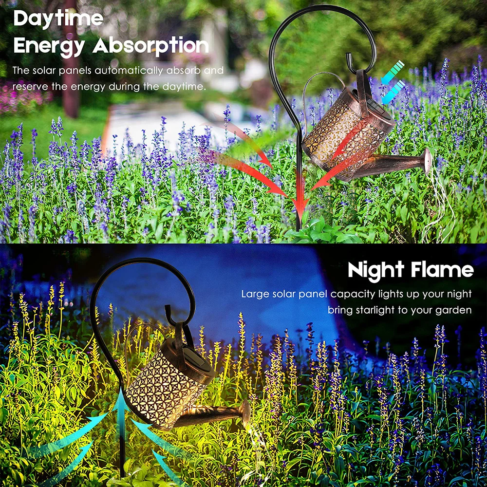 أضواء LED الشمسية في الهواء ال - مراجعة Outdoor Lighting Bronze وسعره