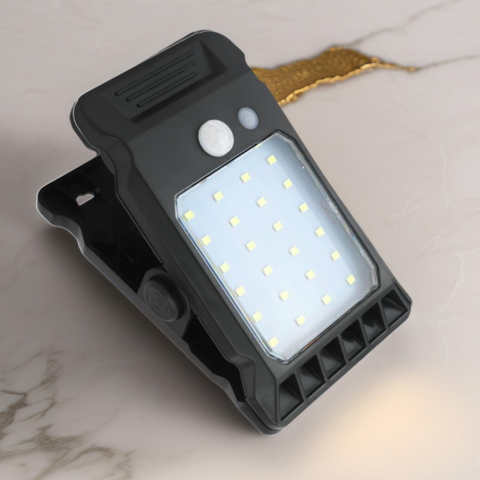 كليب أضواء الشمسية في الهواء ا - مراجعة Umbrella Led Clip وسعره