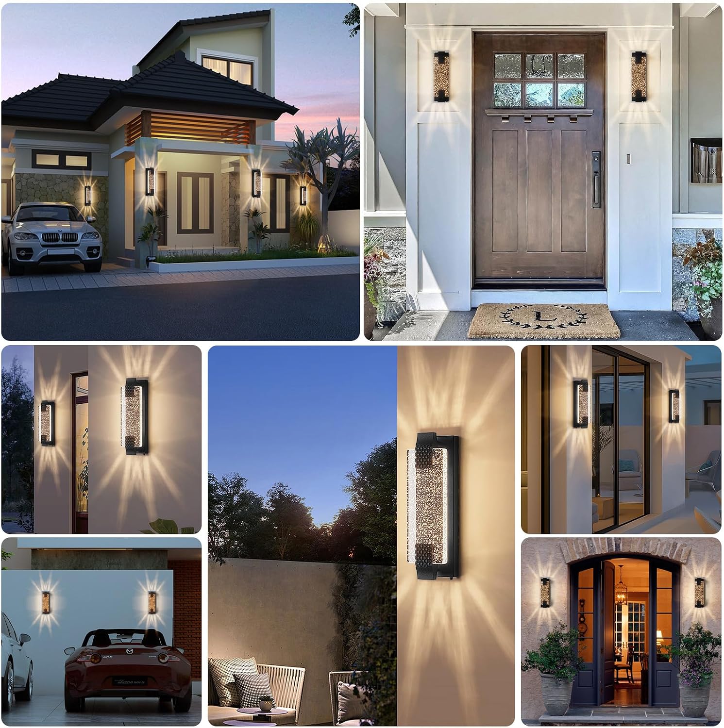 مصباح LED خارجي للشرفة بطول 15 - مراجعة Outdoor Lighting Ip65 وسعره