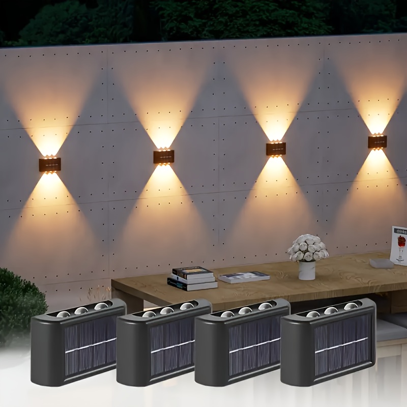 مصباح جداري شمسي LED خارجي مقا - مراجعة Outdoor Lighting Uplight وسعره