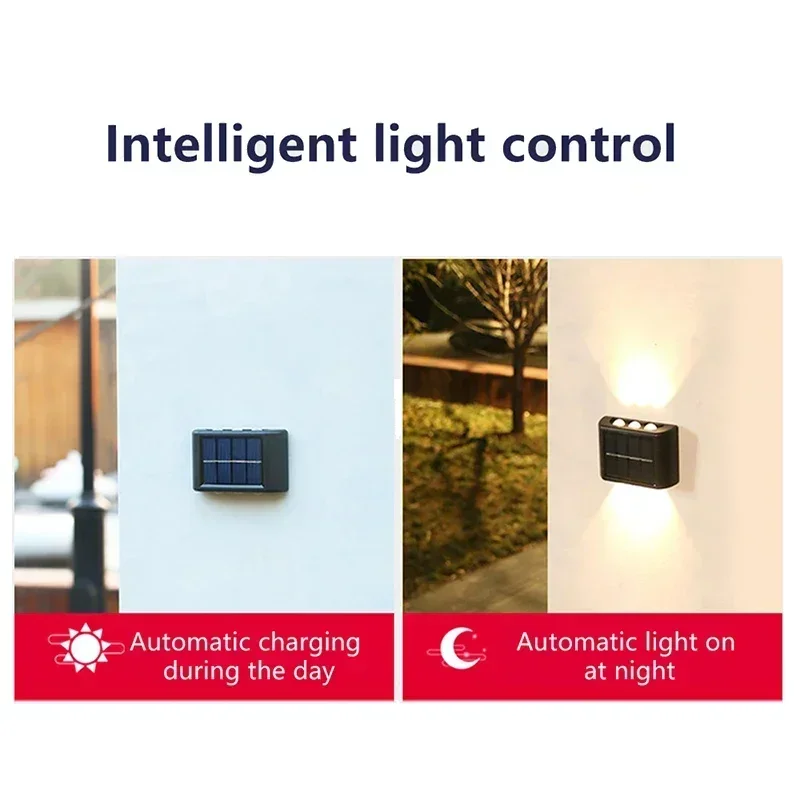 مصباح جداري شمسي LED خارجي مقا - مراجعة Outdoor Lighting Uplight وسعره