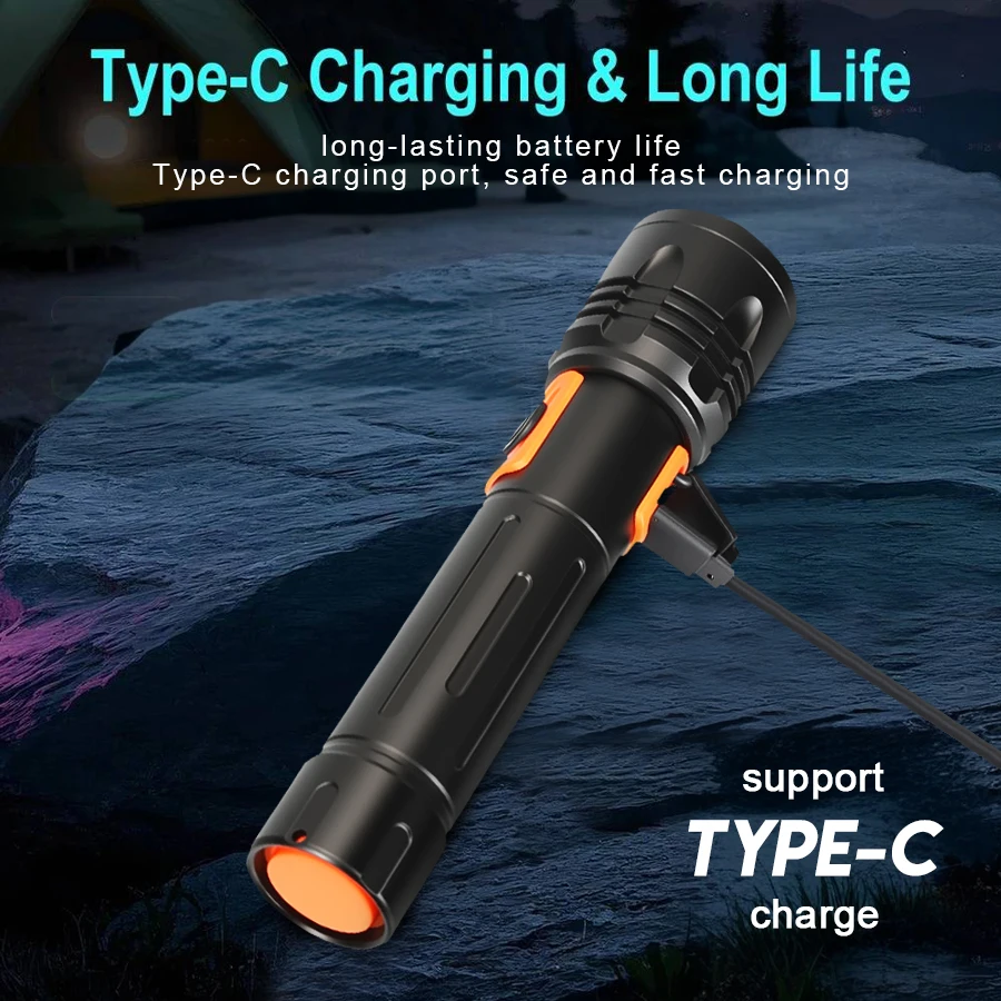 مصباح يدوي LED عالي الطاقة USB - مراجعة Outdoor Lighting Lowes وسعره