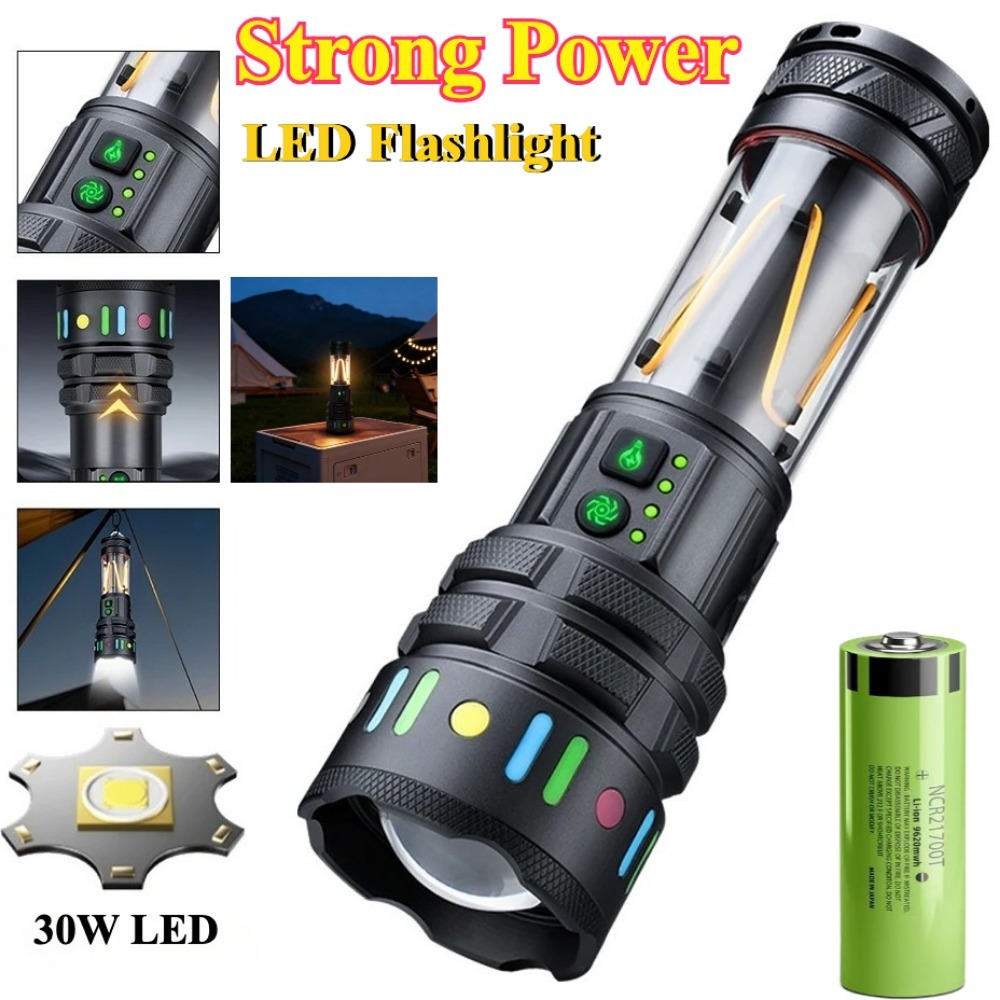 مصباح يدوي LED قوي فائق السطوع - مراجعة Outdoor Lighting Lowes وسعره