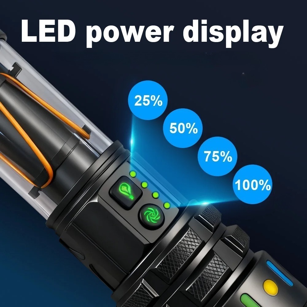 مصباح يدوي LED قوي فائق السطوع - مراجعة Outdoor Lighting Lowes وسعره