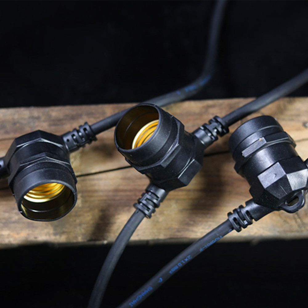 سلسلة إضاءة LED بطول 10 أمتار، - مراجعة Outdoor Lighting Extension Cord وسعره