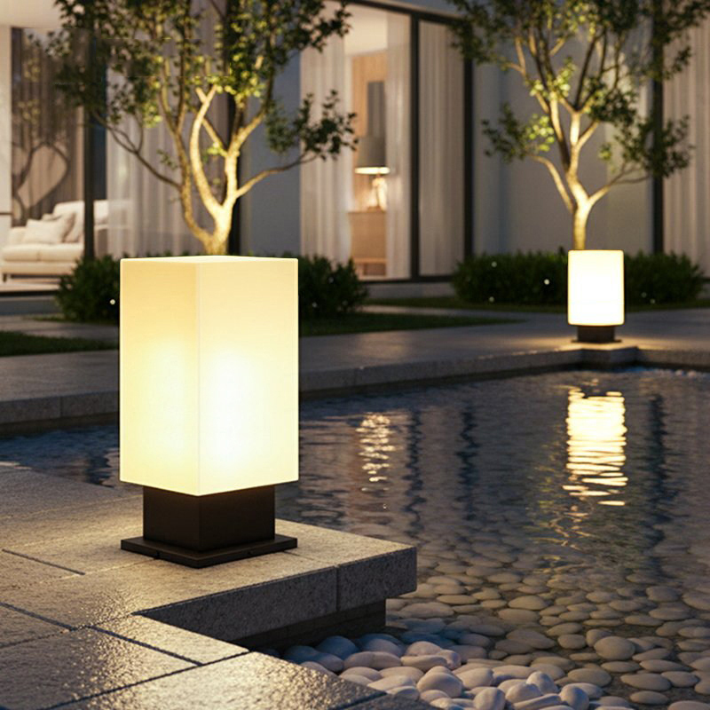مصباح أرضي مضيء للساحات يعمل ب - مراجعة Outdoor Lighting Lamps وسعره