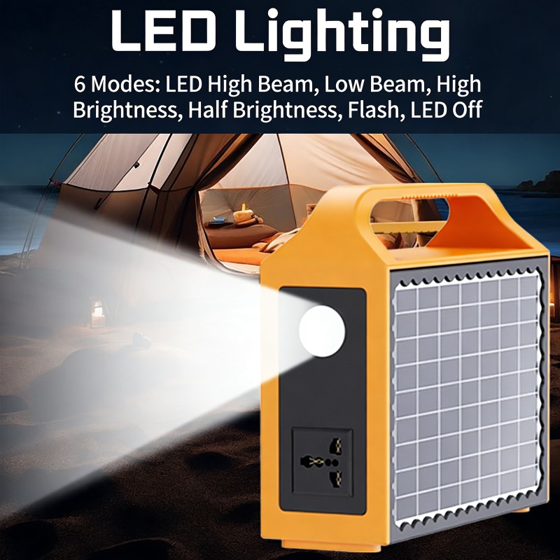 محطة طاقة شمسية محمولة بقدرة 1 - مراجعة Photocell Outdoor Lighting وسعره