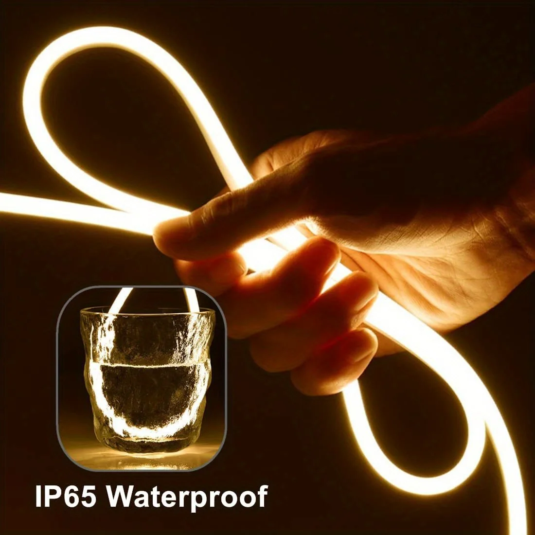 محس حركة النيون مصباح ليد قطاع - مراجعة Outdoor Lighting Strip وسعره