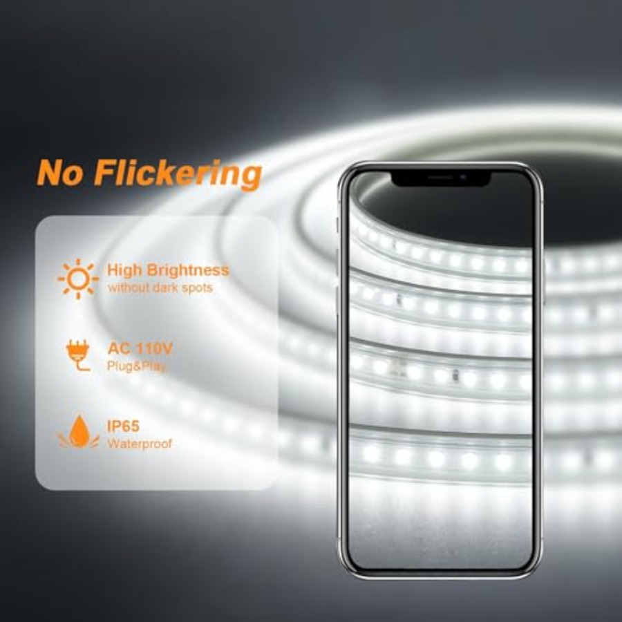 أشرطة إضاءة LED، 240 مصباح LED - مراجعة Outdoor Lighting Strip وسعره