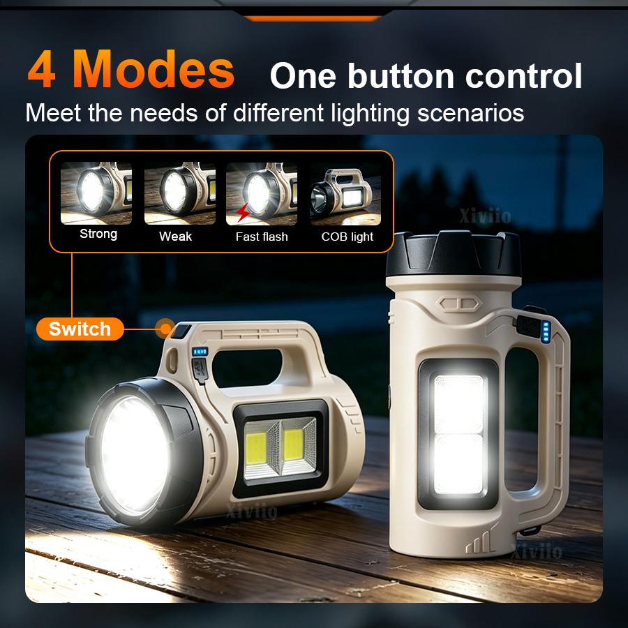 مصباح LED محمول متعدد المشاهد  - مراجعة Outdoor Lighting Electric وسعره