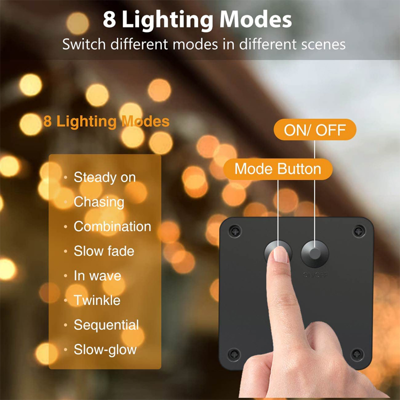 سلسلة أضواء LED تعمل بالطاقة ا - مراجعة Outdoor Lighting Strip وسعره