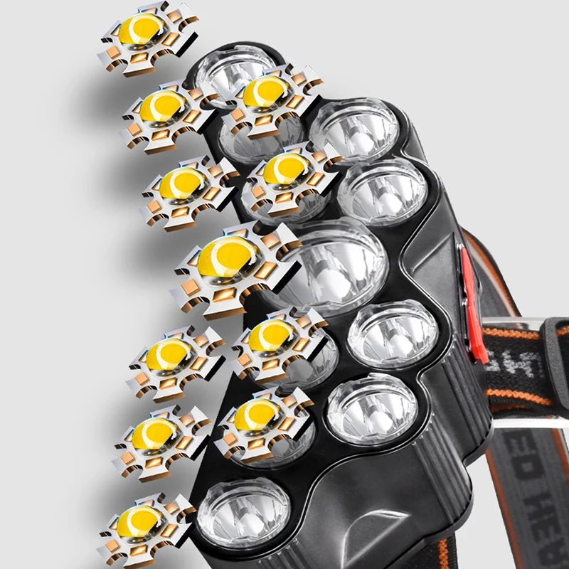 11 LED كشافات ضوء قوي رئيس مصب - مراجعة Outdoor Lighting Replacement Bulbs وسعره