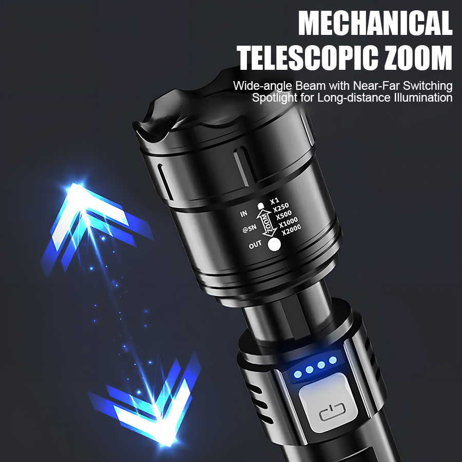 مصباح يدوي LED عالي القوة P50  - مراجعة Outdoor Lighting Electric وسعره