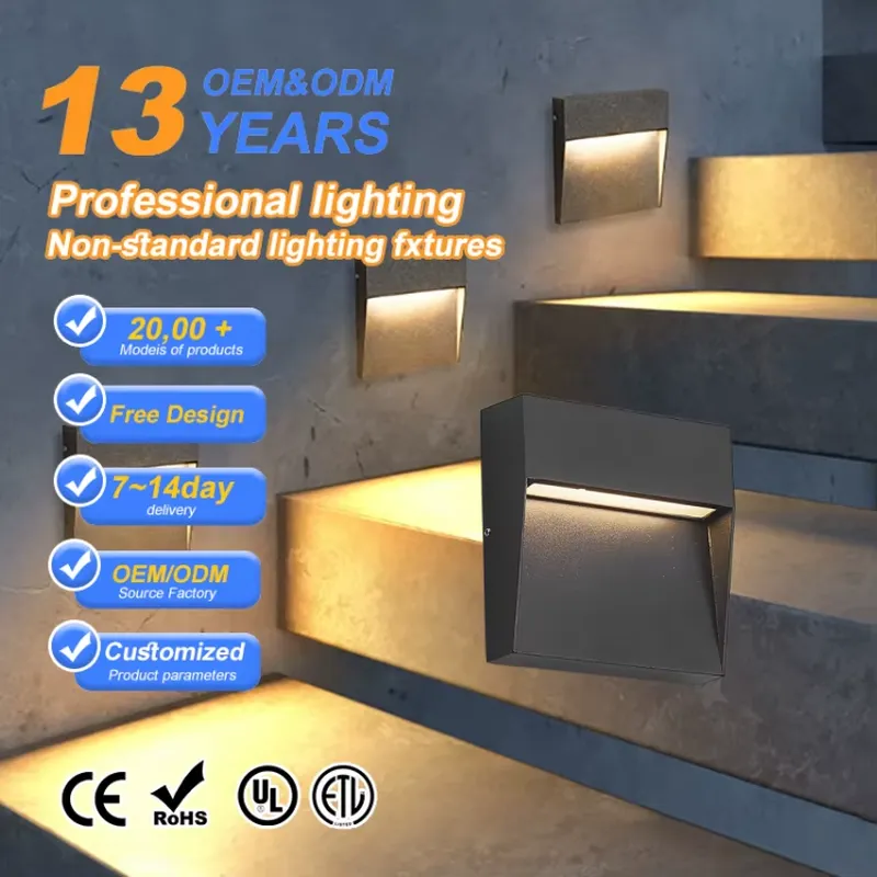 إضاءة LED رفيعة للغاية للدرج ا - مراجعة Outdoor Lighting For Steps وسعره
