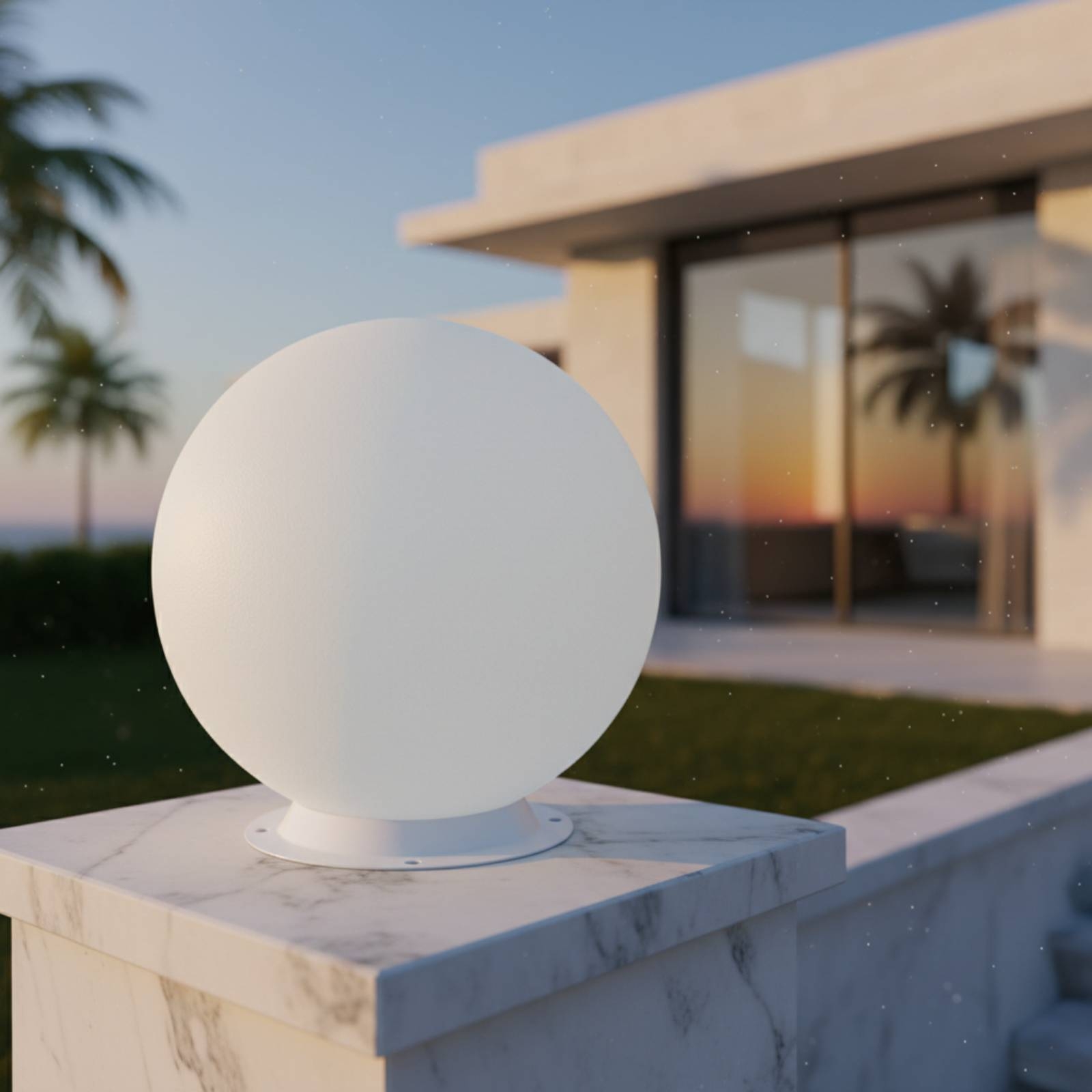 مصباح شمسي للعمود يعمل من الغس - مراجعة Outdoor Lighting Ip65 وسعره