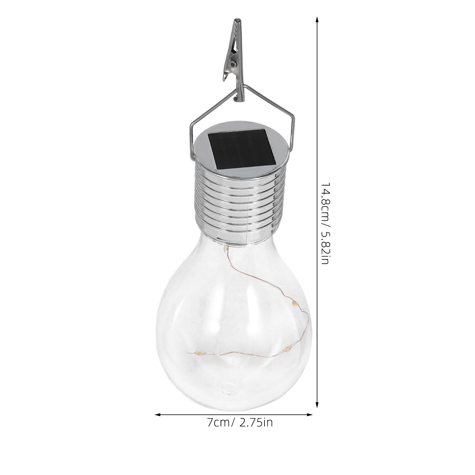 4 قطع من أضواء الشمسي المعلقة  - مراجعة Umbrella Led Clip وسعره