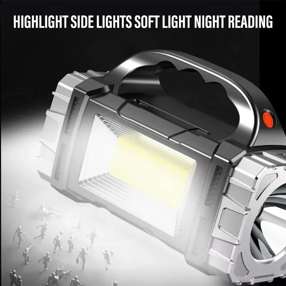 مصباح يدوي LED شمسي عالي الطاق - مراجعة Outdoor Lighting Electric وسعره
