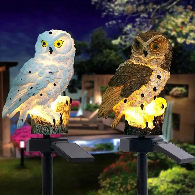 تمثال بومة يعمل بالطاقة الشمسي - مراجعة Outdoor Lighting Ip65 وسعره