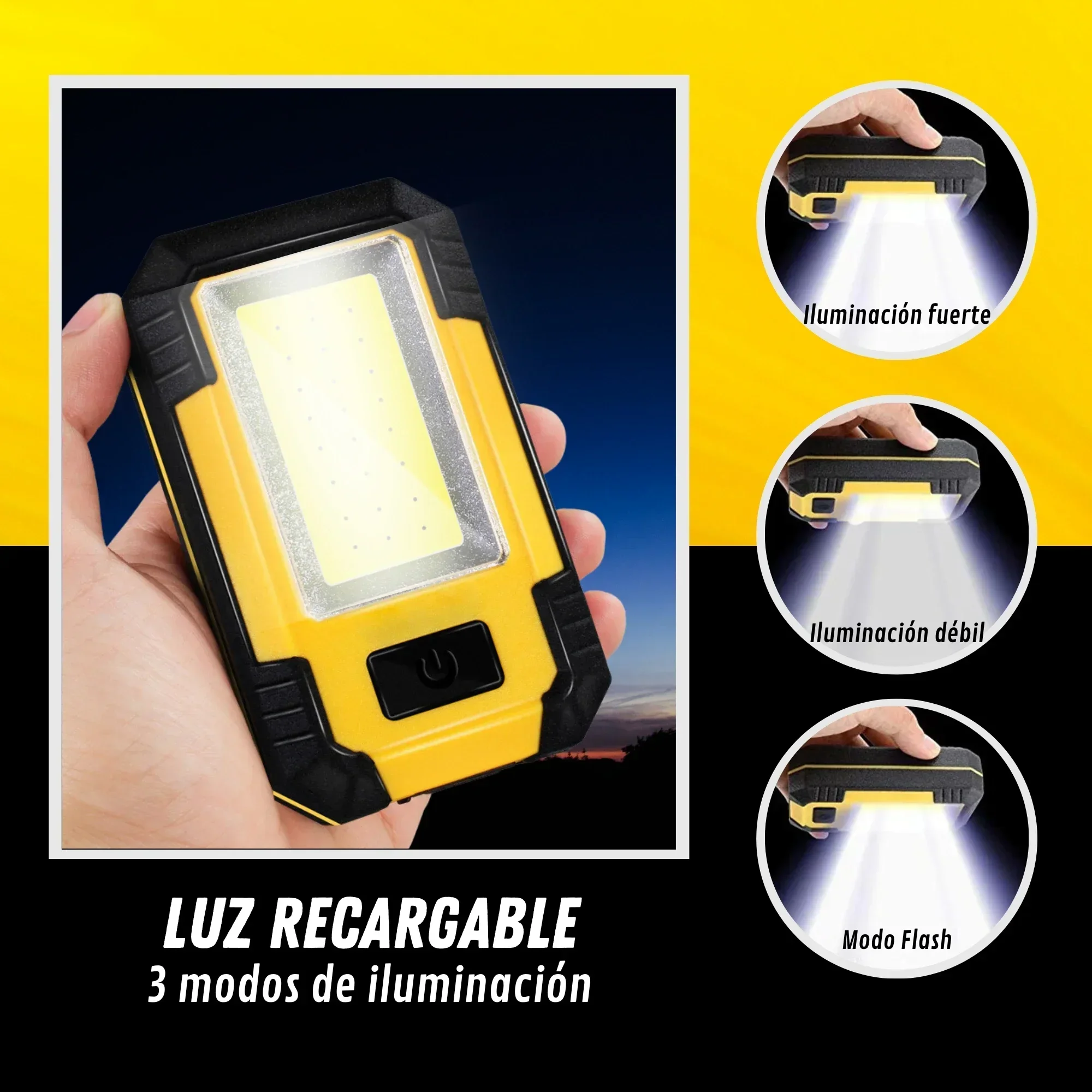 المحمولة 4000MAH قابلة للشحن ض - مراجعة Outdoor Lighting Lowes وسعره