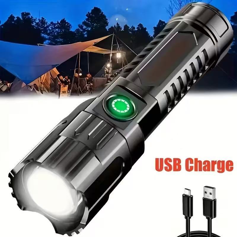 مصباح يدوي LED جديد عالي الطاق - مراجعة Outdoor Lighting Battery Powered وسعره