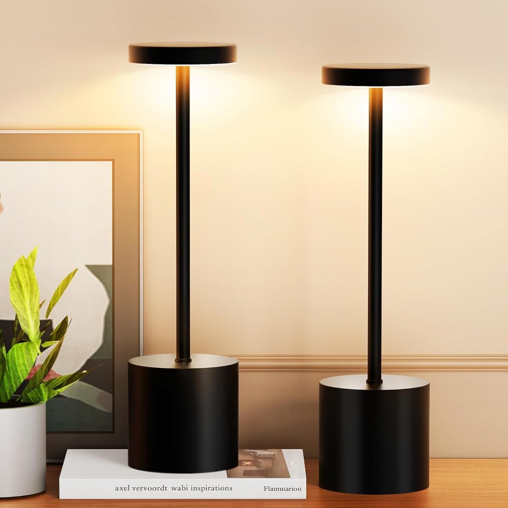 مجموعة مصابيح طاولة لاسلكية بب - مراجعة Outdoor Lighting Lamps وسعره