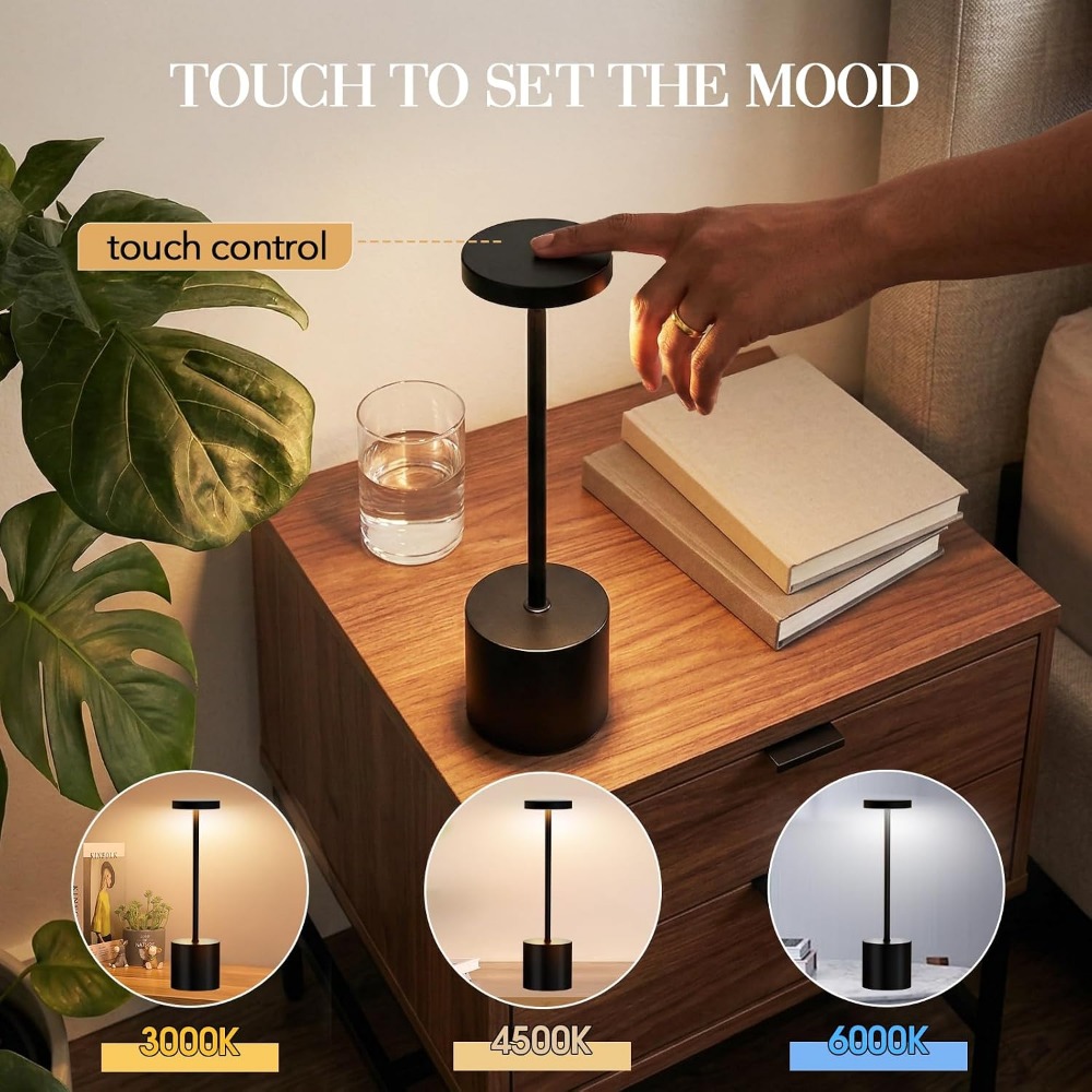 مجموعة مصابيح طاولة لاسلكية بب - مراجعة Outdoor Lighting Lamps وسعره