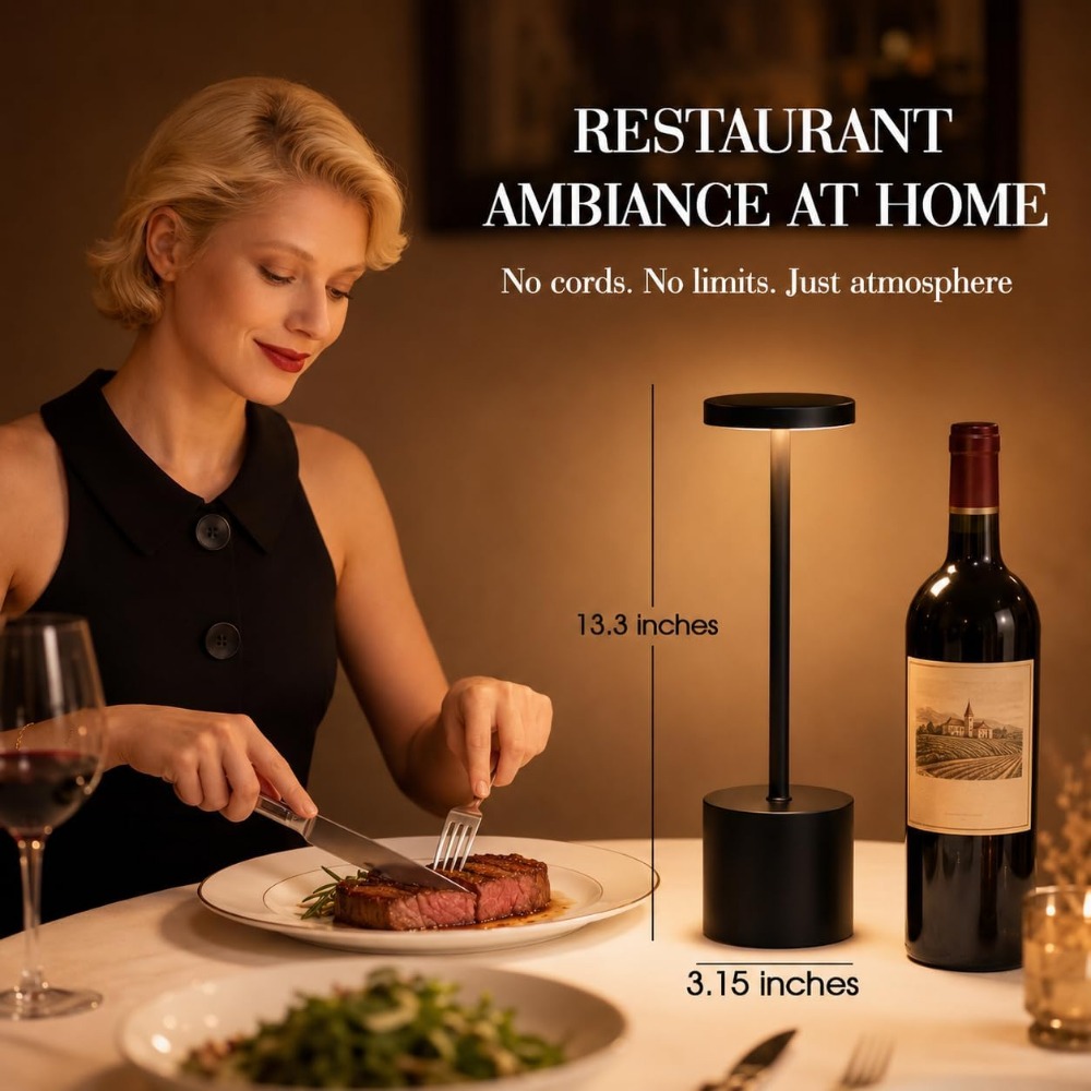 مجموعة مصابيح طاولة لاسلكية بب - مراجعة Outdoor Lighting Lamps وسعره