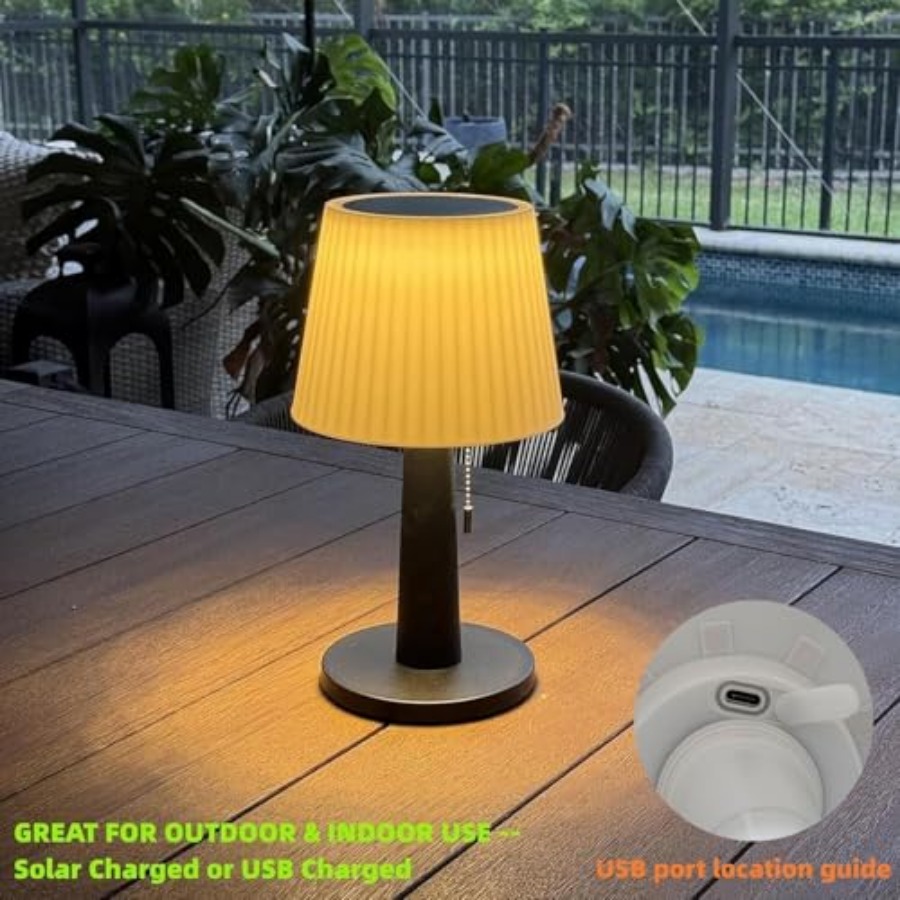 مصابيح طاولة تعمل بالطاقة الشم - مراجعة Outdoor Lighting Lamps وسعره