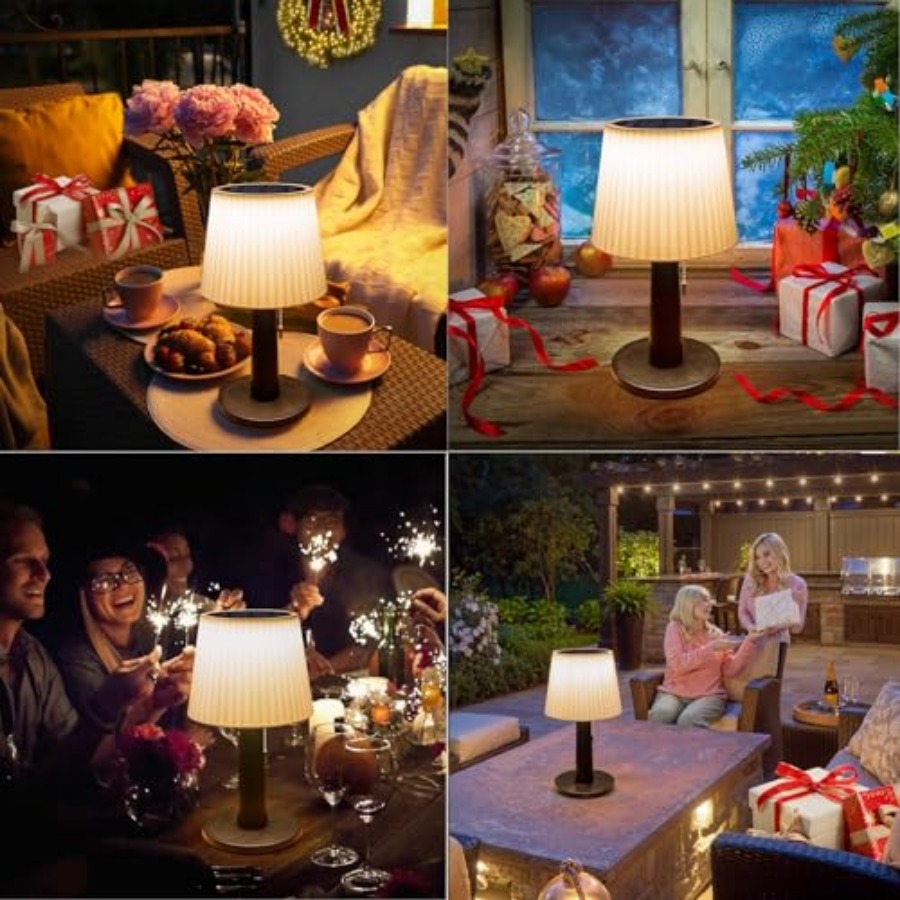 مصابيح طاولة تعمل بالطاقة الشم - مراجعة Outdoor Lighting Lamps وسعره