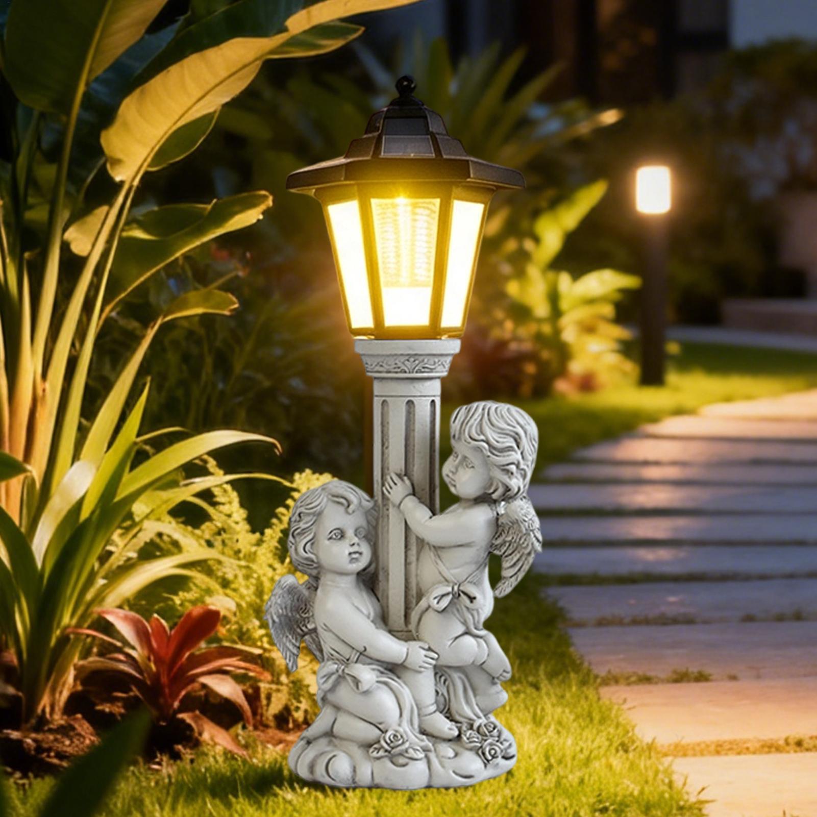 تماثيل حدائق مضيئة تعمل تلقائي - مراجعة Outdoor Lighting Uplight وسعره