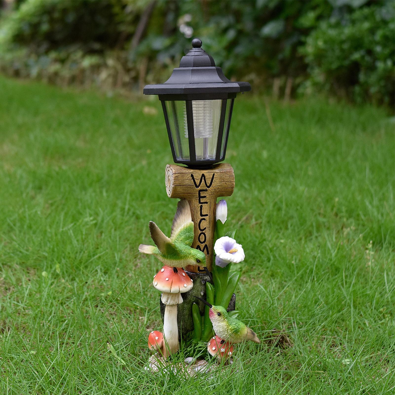 تماثيل حدائق مضيئة تعمل تلقائي - مراجعة Outdoor Lighting Uplight وسعره