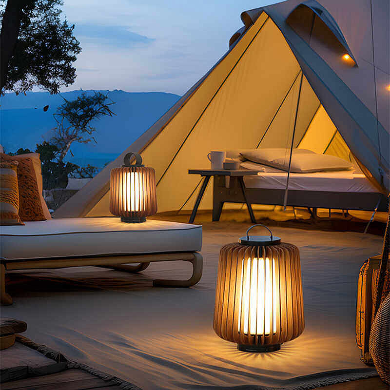 مصباح أرضي مضيء للساحات يعمل ب - مراجعة Outdoor Lighting Lamps وسعره