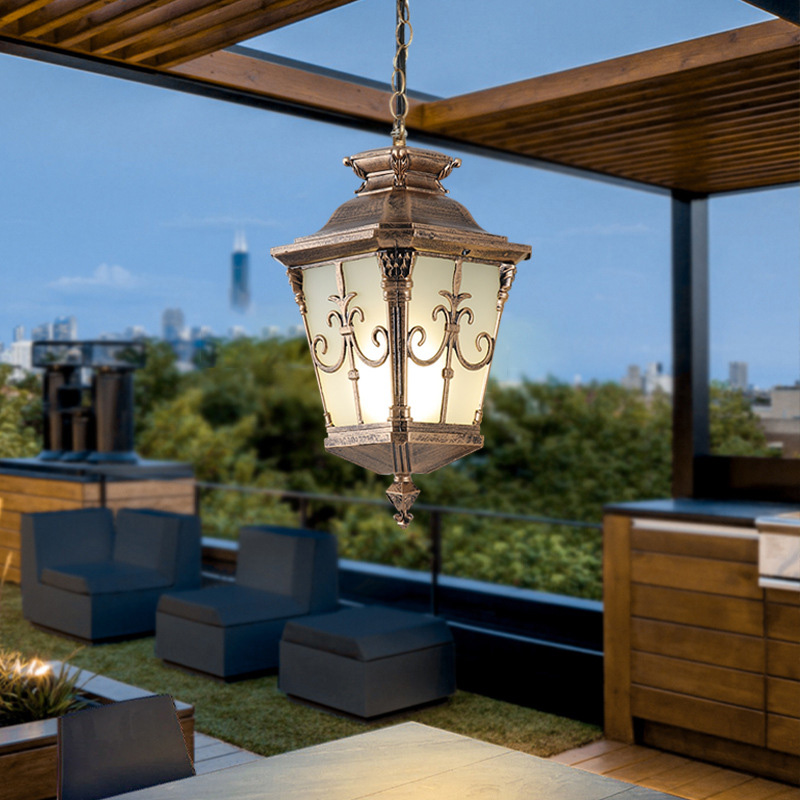 أضواء قلادة الشرفة الخارجية ال - مراجعة Outdoor Lighting Bronze وسعره