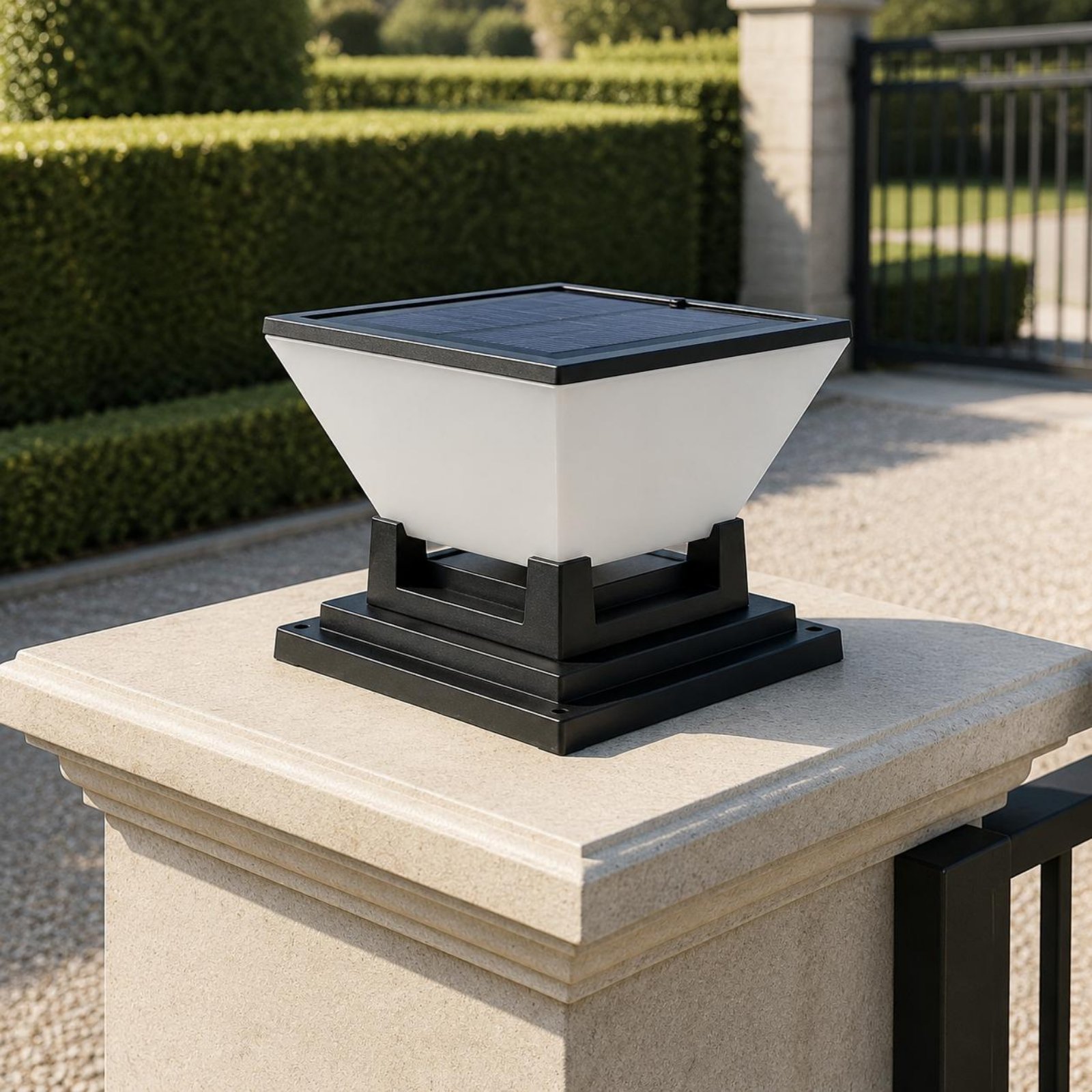 مصباح شمسي للأعمدة مقاوم للماء - مراجعة Outdoor Lighting Ip65 وسعره