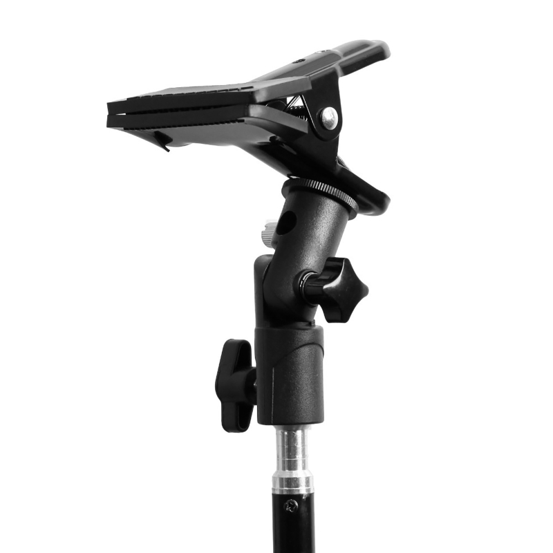 الثقيلة معدن حامل مشابك عاكس م - مراجعة Umbrella Led Clip وسعره