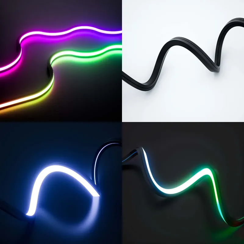 شريط إضاءة نيون LED ملون مثالي - مراجعة Outdoor Lighting Strip وسعره