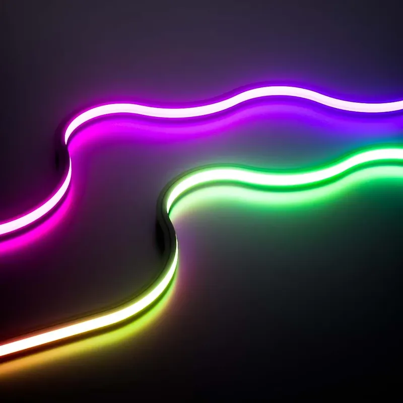 شريط إضاءة نيون LED ملون مثالي - مراجعة Outdoor Lighting Strip وسعره