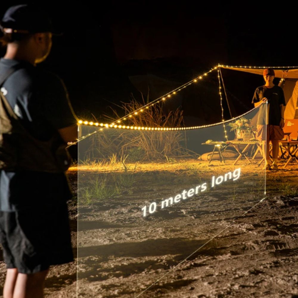 مصباح LED خارجي يعمل باليد، شر - مراجعة Outdoor Lighting Strip وسعره